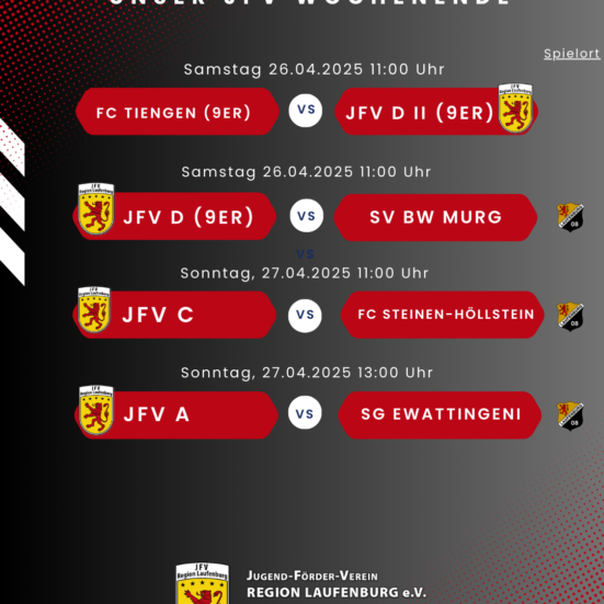 Vier Teams gefordert, drei davon im Laufenburger Waldstadion