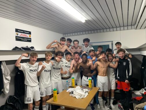 B Junioren siegen in Erzingen mit 6-2