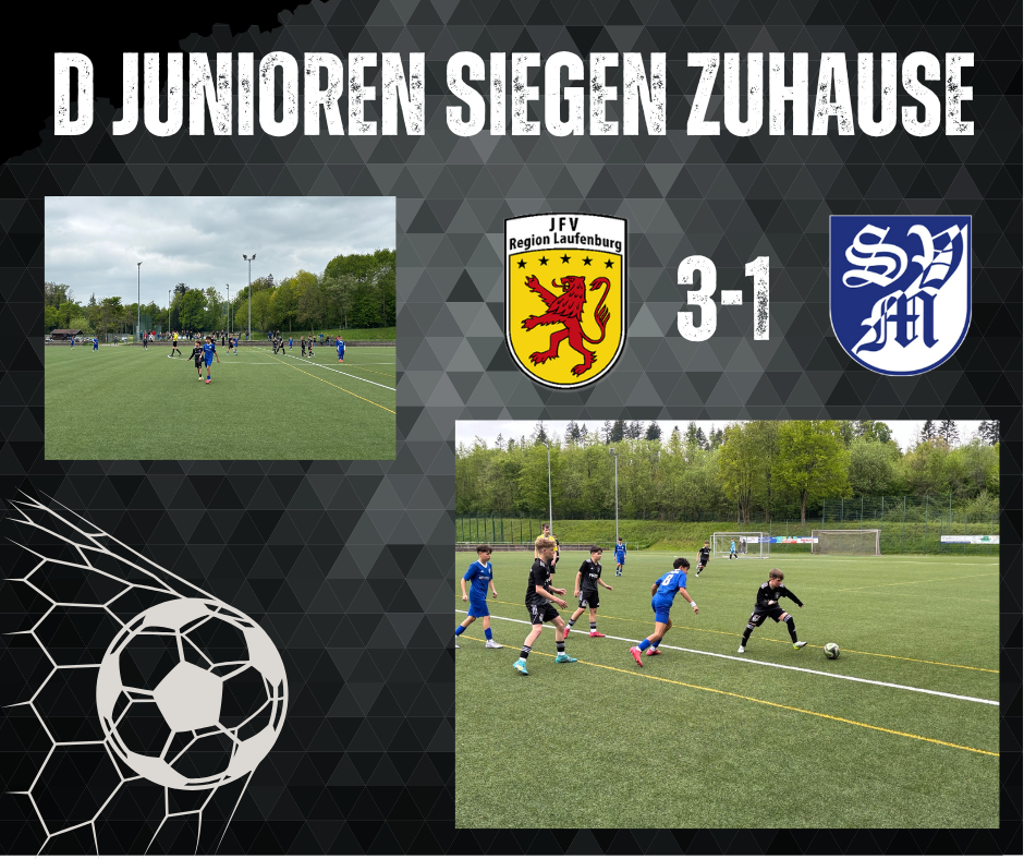 Du betrachtest gerade D Junioren siegen zuhause gegen Murg