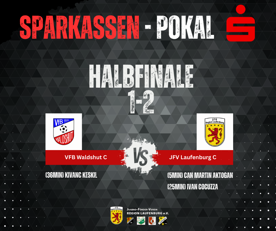 Du betrachtest gerade C Junioren ziehen ins Finale des Sparkassen Pokals ein